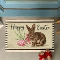 thumbnail image 5 of Easter Door Mat,Spring Bunny Egg Indoor Outdoor Non-Slip Doormat,Entryway Front Porch Rabbit Welcome Mat Colorful for Entrance Decor,30/'' x 17'''' (Happy Easter), 5 of 6