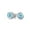 Aqua, variant on Bling Jewelry Womens Simple Martini Bezel Set CZ Stud Earrings Rose Gold Sterling Silver 5-9MM