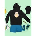 thumbnail image 3 of Lovely Pink Easter Bunny Hoodie Juniors -Image by Shutterstock,  Large, 3 of 4
