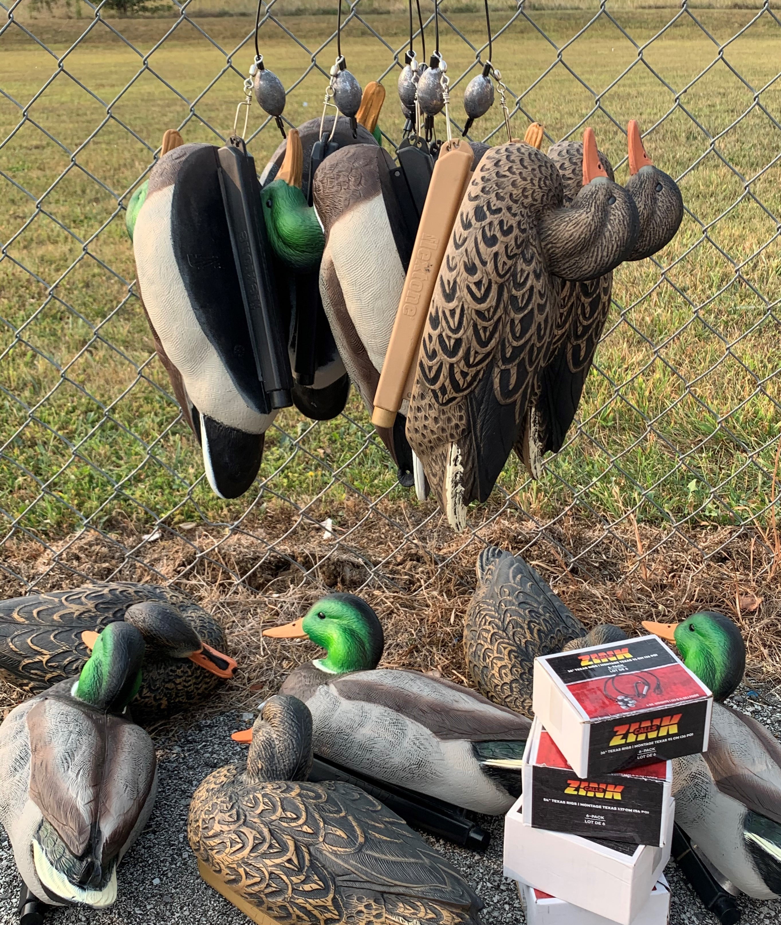 DUCK DECOY TEXAS READY RIGS WEIGHTS  6 OZ 24 OF THEM 