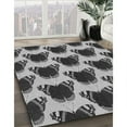 thumbnail image 3 of Ahgly Company Machine Washable Indoor Rectangle Transitional Gray Cloud Gray Area Rugs, 2' x 3', 3 of 7