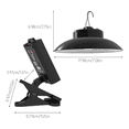 thumbnail image 2 of Warm Solar Outdoor Umbrella Light, Timer Remote Control, Umbrella Light Outdoor Garden Solar Garden Umbrella Light LED, 2 of 5
