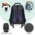 thumbnail image 5 of Yspwyqan Galaxy Axolotl Kids Backpack Set for Travel, with Lunch Box Water Bottle Bag, 17 Inch Lightweight Large Capacity Girls Backpack for Back to School Hiking, 5 of 7