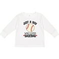 thumbnail image 3 of Inktastic Baseball Fan Quote Boys Sports Ball Boys Long Sleeve Toddler T-Shirt, 3 of 5