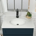 thumbnail image 5 of Design House Brookings Fully Assembled 31" x 22" Bath Cabinet with Single Hole Vanity Top,  Sherwin Williams Dark Night, 5 of 6