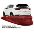 thumbnail image 2 of APA Replacement Outer Tail Light Rear Lamp for 2020 2021 2022 Sportage with Bulb Driver Left Side 92401D9510 KI2804159, 2 of 9