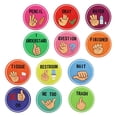 thumbnail image 4 of SHISUYAN 1 Set Classroom Hand Signal Posters for Teachers and Students Visual Cues for Nonverbal Communication Kindergarten and Elementary School Decor, 4 of 9