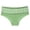 Army Green, variant on Bixock Plus Size Briefs for Women Cotton Underwear Mid Waist Lace Solid Color High Stretch Soft Breathable Ladies Daily Underwear Briefs