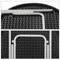 thumbnail image 6 of Magshion 32" Round Folding Table, Portable Indoor Outdoor Plastic Dining Table for Camping, Commercial Banquet Desk for Party, Black, 6 of 12