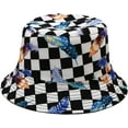 thumbnail image 3 of CoCopeaunts Cotton Bucket Hat Pattern Fisherman Hat Women Four Seasons Outdoor Sunscreen Men Fisherman Hat 2 Side Wearable, 3 of 8
