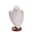 thumbnail image 5 of Milageto Necklace Display Bust Mannequin Tabletop Retail Stores Jewelry Display Stand Medium, 5 of 8