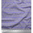 thumbnail image 1 of Soimoi Rayon Fabric Wreath Leaves Print Fabric by The Yard 42 Inch Wide, 1 of 3