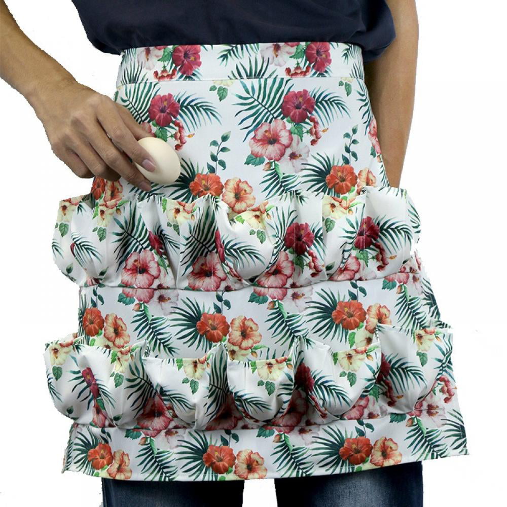 Ideal Egg Apron Waterproof Housewife Farmhouse Kitchen Home Workwear with Pocket 