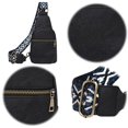 thumbnail image 3 of Bolso Bandolera Pecho Casual para Mujer Cuero PU Viajes Senderismo Ciclismo, 3 of 9