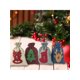 thumbnail image 2 of Bolsas de calendario de adviento de Navidad, 24 piezas, pegatinas de fieltro con número creativo, bolsa colgante para Calendario de dulces, decoraciones para el hogar para fiesta de navidad, 2 of 3