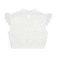 thumbnail image 4 of Tiijoy Girls Lace Ruffle Sleeve Layering Shirt Lightweight Button-Up Shirt Top, Sizes 7-14, 4 of 5