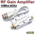 thumbnail image 1 of LNA 10M-6GHz RF Gain Amplifier High Flatness RF Power Amplifier 40dB, 1 of 5
