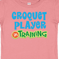 thumbnail image 4 of Inktastic Croquet player in training Boys or Girls Baby T-Shirt, 4 of 5