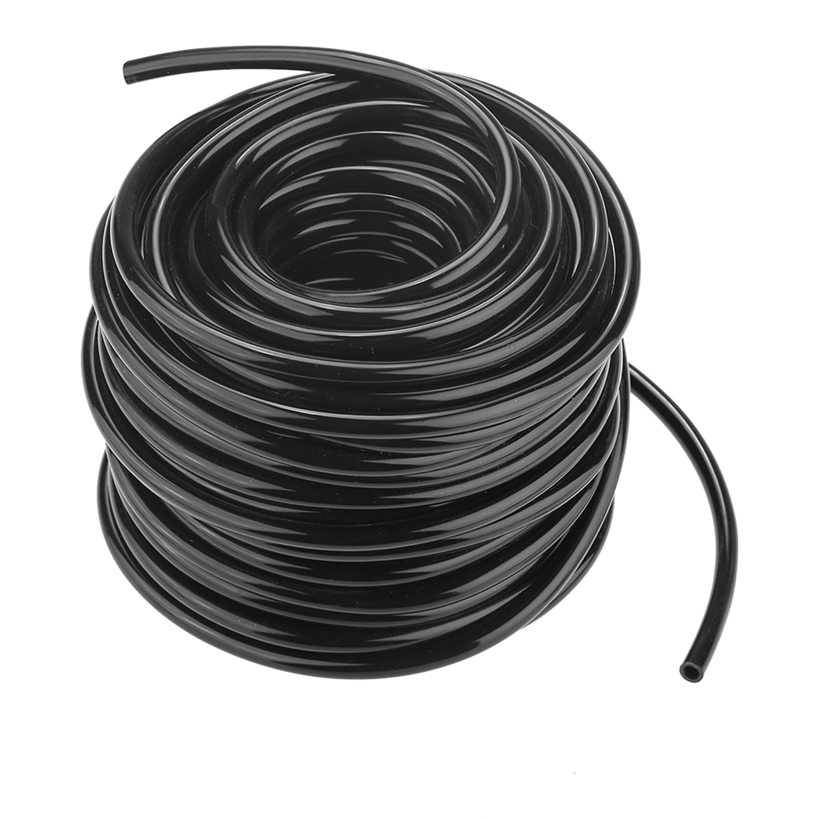 NFTIGB Micro Drip Irrigation Kit Garden Lawn Greenhouse Watering System Flexible Hose, Adjustable Nozzles, Tee Joints, Ground Poles Included for Efficient Plant Care (25m / 82 ft)