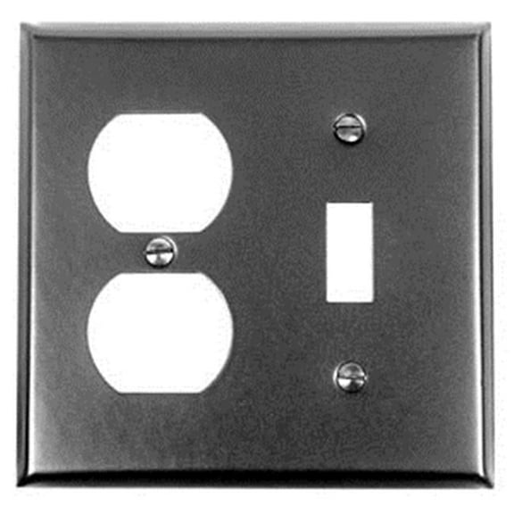 0321 Duplex Wall Plate 1-Toggle