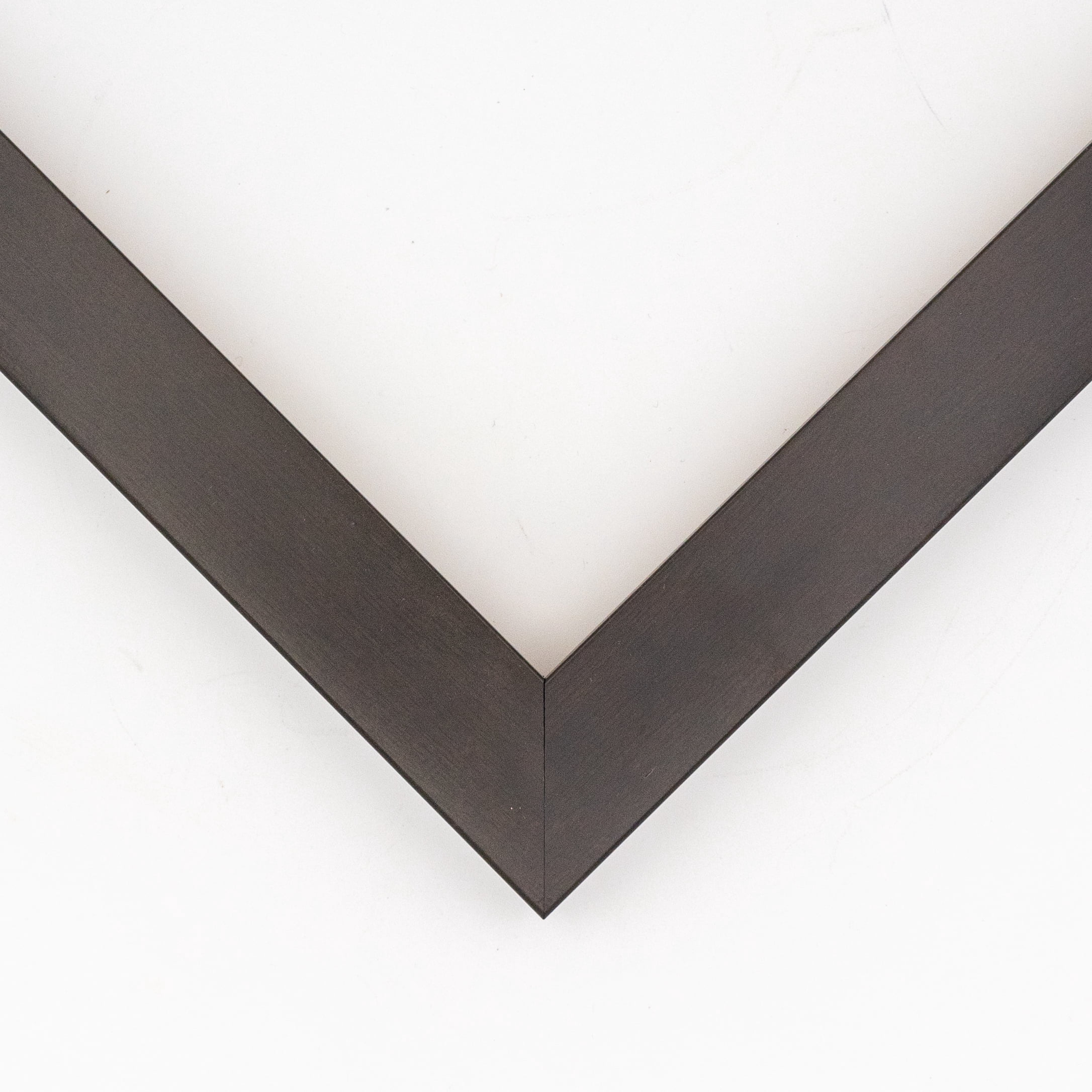 18x24 Flat Charcoal Grey Wood Frame - "The Edge" Medium - Great for Posters, Photos, Art Prints,