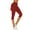 A-Red, variant on Wyobmus Women Tennis Skirted Leggings Comfy High Waisted Capri Yoga Leggings Tennis Skorts Active Gym Capri Tights With Mini Skirt A-Khaki