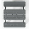 thumbnail image 5 of WestinTrends Malibu Outdoor Patio Kids HDPE Plastic Picnic Bench Table, Gray, 5 of 6