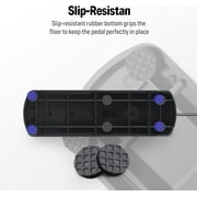 YMWVH Universal Sustain Pedal - Polarity Switch, Compatible with Midi Keyboards & Digital Pianos