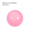 thumbnail image 3 of Adorno de esfera de acrílico Uxcell, bolas sólidas rosas de 1.2'' para decoración del hogar, 3 of 3