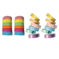 thumbnail image 1 of Cintas adhesivas para manualidades creativas, juguetes sensoriales, regalos para fiestas infantiles. 24 piezas, 1 of 9