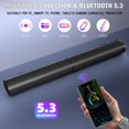 thumbnail image 2 of Barra de Sonido Puriom 100W Bluetooth 5.3 Desmontable 2 en 1, 2 of 8