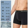 thumbnail image 6 of Dockers Men’s Cotton Stretch Boxer Briefs – 4-Pack Comfort & Support for All-Day Wear, 6 of 7
