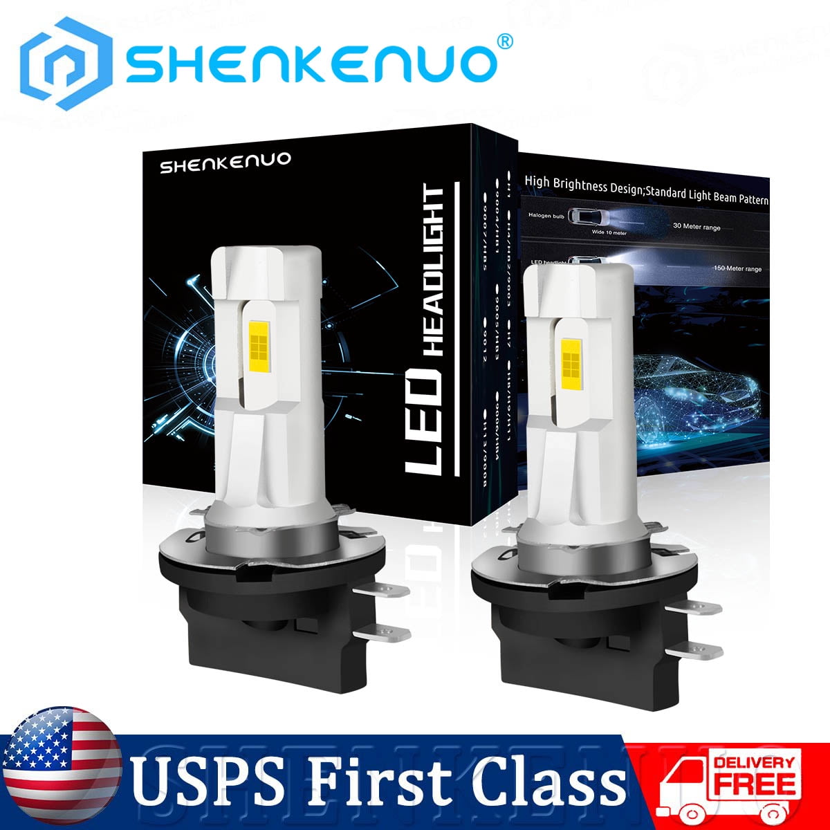 H11B LED Headlight Low Beam Bulbs For KIA Optima 20072015 Forte 2010