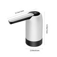 thumbnail image 3 of Water Bottle Pump 3 Gallon Water Bottle Dispenser,USB Charging Folding Water Press Water Dispenser Household Water Dispenser Water Absorber Make Drinking Water Easier, 3 of 6
