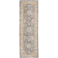 thumbnail image 4 of Amer Rugs Century Bordered Vintage Indigo Blue/Ivory Area Rug or Runner, 4 of 8