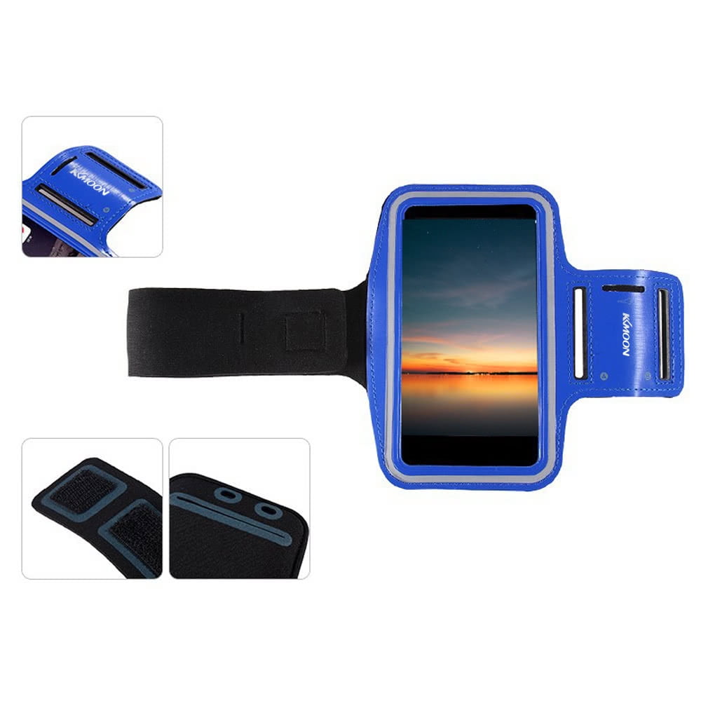 KKmoon Sport Arm Pouch Jogging Band Gym Running Strap Adjustable Sweat