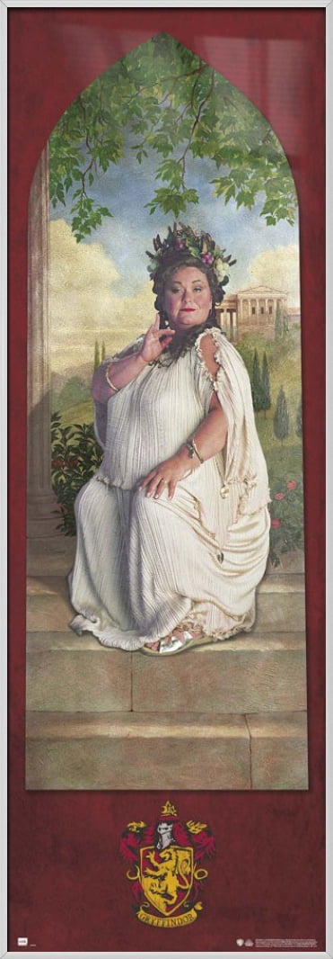 HARRY POTTER THE FAT LADY - HOUSE GRYFFINDOR - VERSION 2 DOOR MOVIE POSTER 