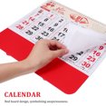 thumbnail image 4 of Calendrier Suspendu Calendrier Mensuel Mural Calendrier Style Chinois Décoration Maison 2024, 4 of 8