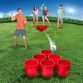 thumbnail image 6 of Banzai Toss Like A Boss Giant Pong Lawn Game w/ Drawstring Bag (2 Pack), 6 of 8