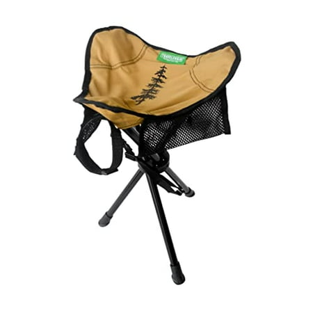 Travel Chair Slacker Chair Outdoor Portable Tripod Chair with Repreve Fabric Recycled Material Camping Stool