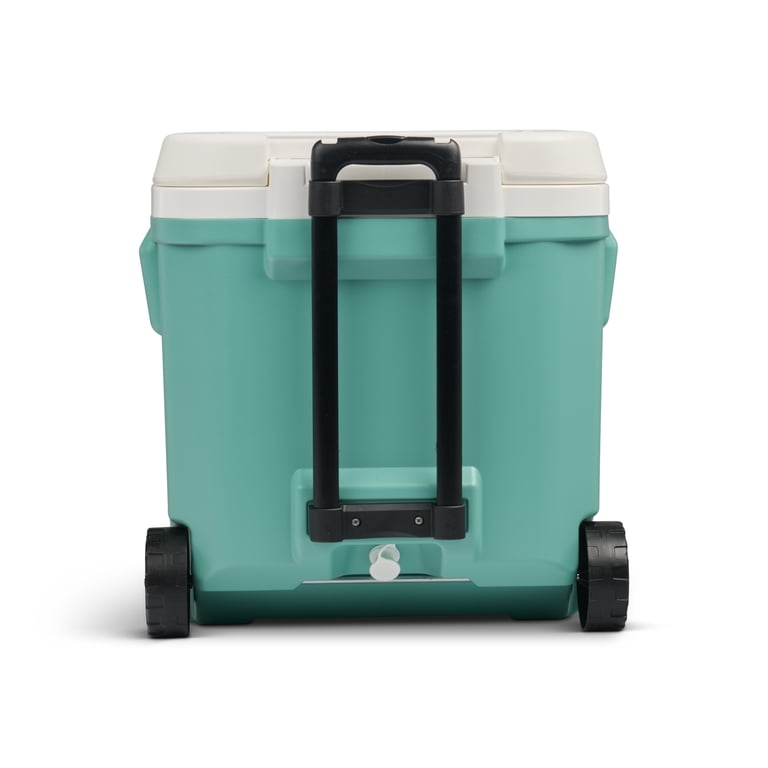 Igloo 60 QT Laguna Ice Chest Cooler with Wheels, Teal Blue