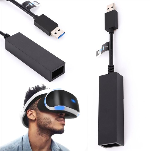 Adaptador de Cámara para , Conector de Minicámara para Consola, Cable de Conexión Convertidor USB 3.0 para , para VR 4, para VR