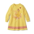 thumbnail image 1 of Disney Princess Belle Little Mermaid Ariel Alice Girls Dress Primavera Otoño A-line Vestidos Mangas largas Cute Cartoon Kids Clothes6-7T (Tag140) Gao Jinjia LED, 1 of 2