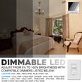 thumbnail image 5 of 6 Pack Sunlite BR30 LED Reflector Bulb, Dimmable, 10 Watt (65 Watt Equivalent), Medium (E26) Base, 3000K Warm White, Energy Star Certified, 750 Lumen Output, 25,000 Hour Lifespan, 5 of 6