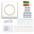 thumbnail image 2 of Riwcyla Pocket Photo Printer Portable Thermal Printing Machine 203dpi Wireless Connection for Picture Lable DIY Handcraft List Meno Notes Journal Receipt Paper Instant Printer Sticker with 11 Roll, 2 of 6