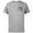 Athletic Heather, variant on Disney and Pixar Alphabet Monogram Letter B Buzz Lightyear - Short Sleeve Cotton T-Shirt for Adults - Customized-Black