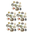 thumbnail image 3 of Transemion 9pcs Add Touch Of Elegance To Space With Self-Adhesive Round Mirrors Wide 5Set, 3 of 6