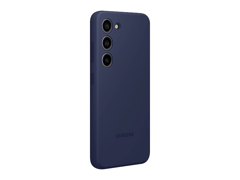 SAMSUNG Galaxy S23, Silicone Case, Navy