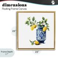 thumbnail image 4 of Stupell Industries Farmhouse Ornate Lemon Treasures Gold Floating Frame Canvas Art, 25 x 25, by Svetlana Aleynikova, 4 of 8