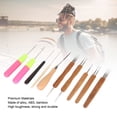 thumbnail image 3 of Dreadlocks Tool Set, Dreadlocks Crochet Hook Hair Locking Tool High Toughness Professional  for, 3 of 8